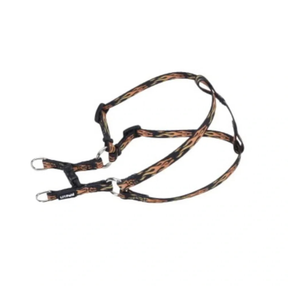 NWOT Li'I Pals Comfort Wrap Adjustable Dog or Small Pet Harness, Flames
